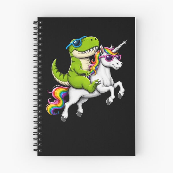 Item preview, Rainbow Unicorn Rider Dinosaur Fantasy  designed and sold by Moizento.
