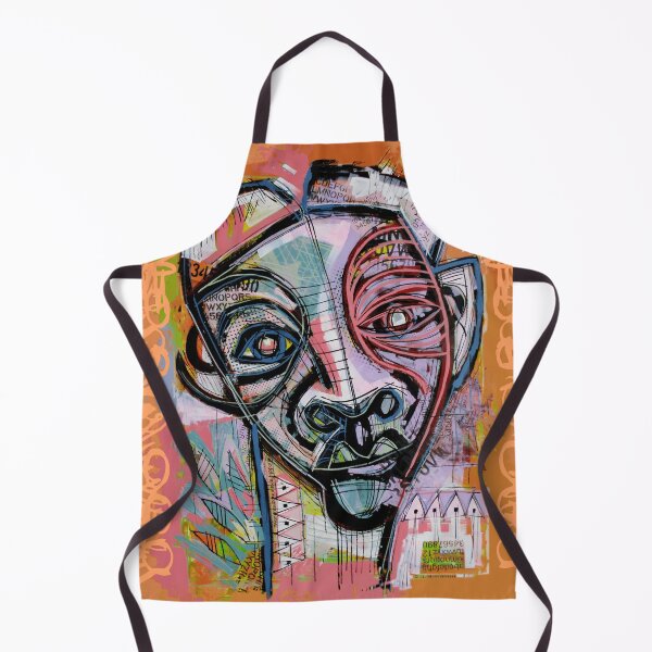 Item preview, Handmade Mixed Media Neo-Expressionist Portrait - Textures of the Mind designed and sold by supernikol.