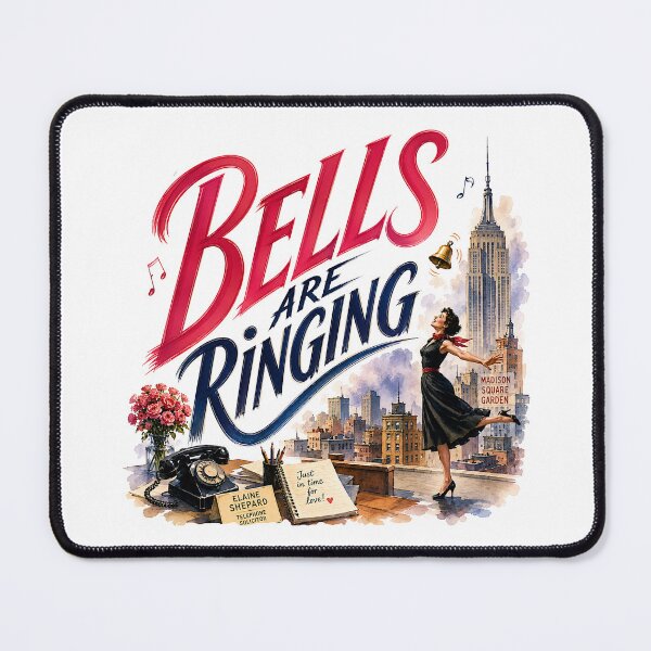 Item preview, Bells are Ringing the Musical designed and sold by Lyric Vault - Rock on.