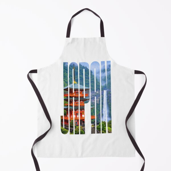 Item preview, Japan Typography Travel Shirt | Japanese Pagoda & Waterfall Scenic Design | Japan Lover Gift designed and sold by TheAllInStore.