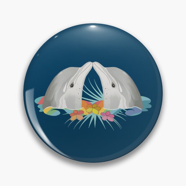 Item preview, Tropical Dolphins in Ocean Paradise designed and sold by Karin Taylor.