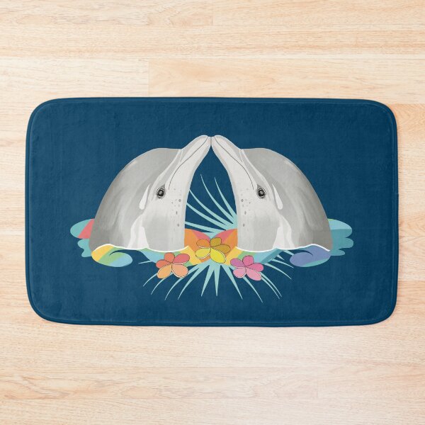 Item preview, Tropical Dolphins in Ocean Paradise designed and sold by Karin Taylor.