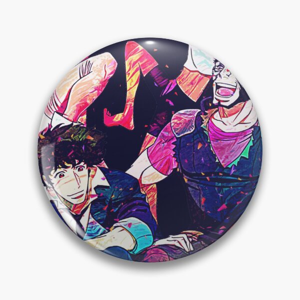 Item preview, Cowboy Bebop Spike Faye Jet Anime Crew designed and sold by Doskes20333.