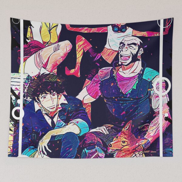 Item preview, Cowboy Bebop Spike Faye Jet Anime Crew designed and sold by Doskes20333.