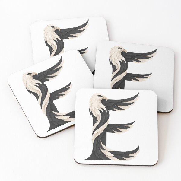 Item preview, Letter E Eagle Alphabet Art designed and sold by tmoca.