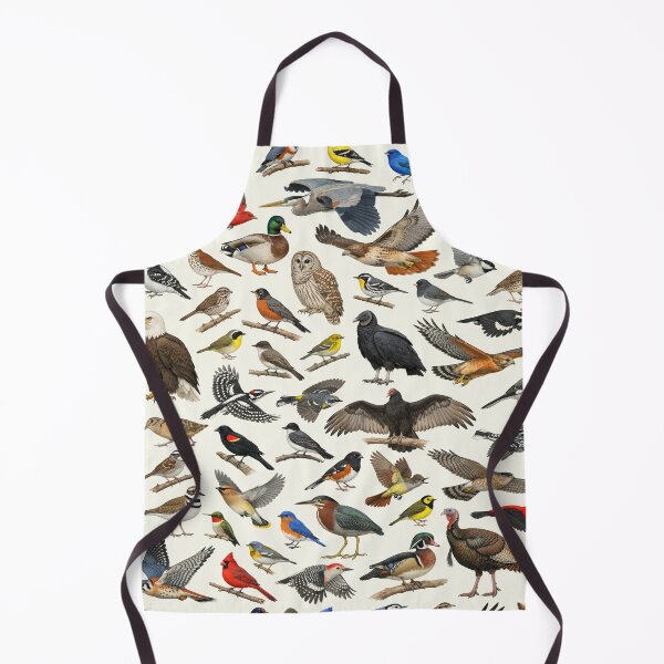 Item preview, Native Birds of Virginia Retro Identification Chart designed and sold by kakarikihill.