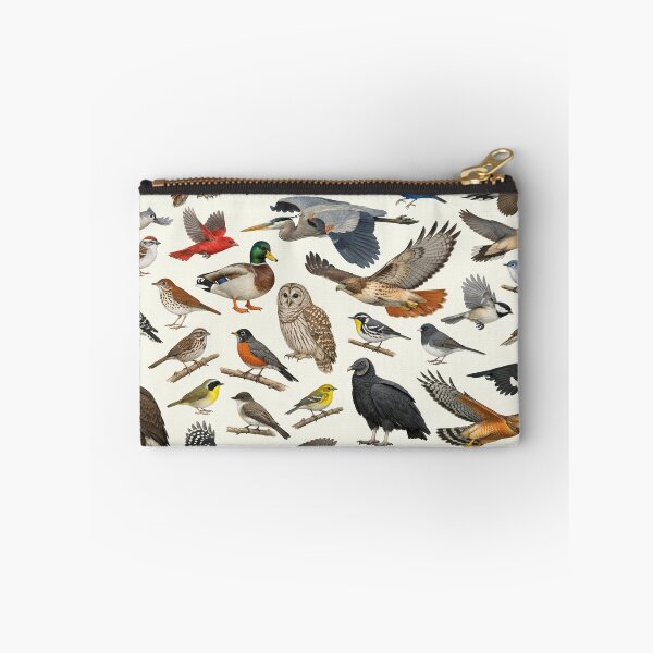 Item preview, Native Birds of Virginia Retro Identification Chart designed and sold by kakarikihill.