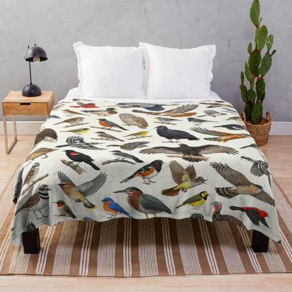 Item preview, Native Birds of Virginia Retro Identification Chart designed and sold by kakarikihill.