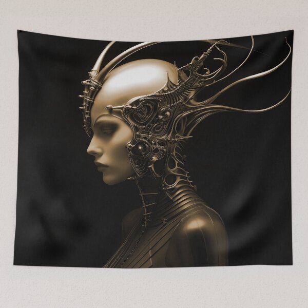 Item preview, Magical Mysterious Sci-Fi Surreal Imaginary Grand Alien Leader designed and sold by DEC02.