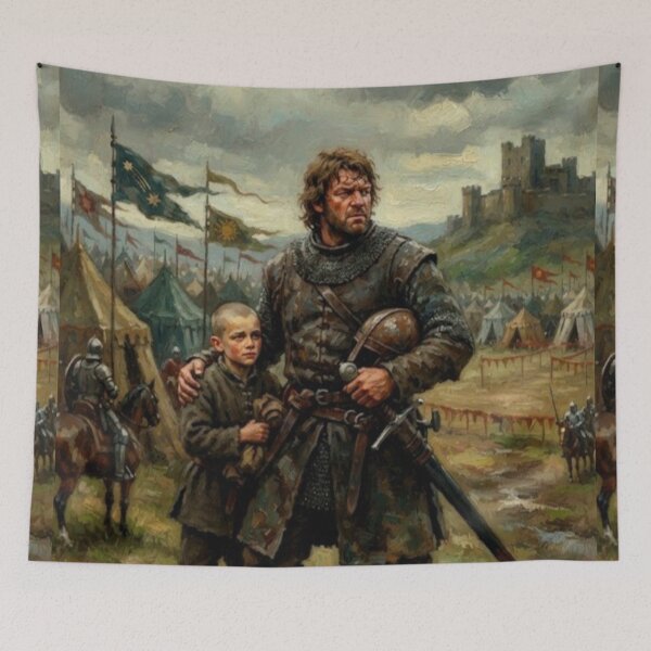 Item preview, The Knight of the Seven Kingdoms Fine Art Tribute designed and sold by Art's Diner.