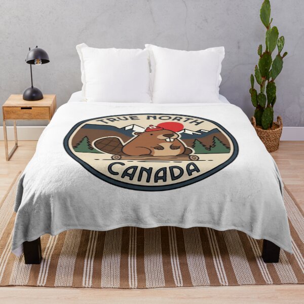 Item preview, True North Canada – Cute Canadian Beaver  designed and sold by LuloCreative.
