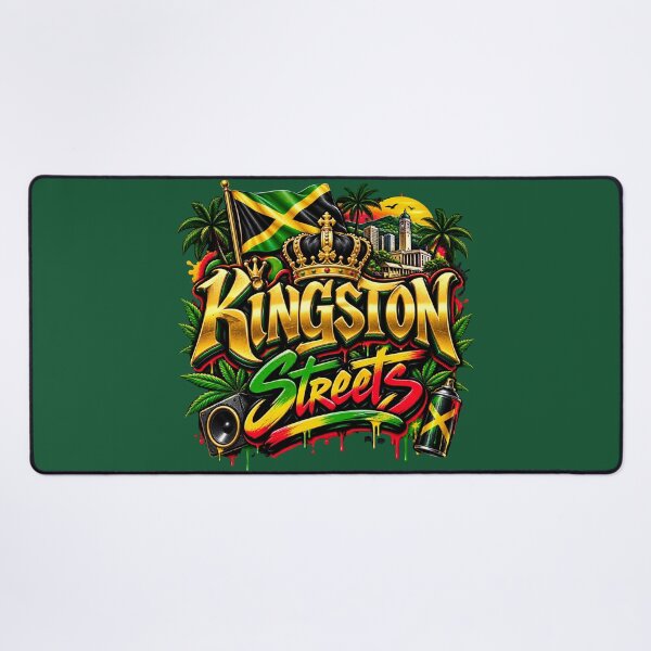 Item preview, Kingston Streets Jamaica Reggae Culture Streetwear designed and sold by digitalbob60.