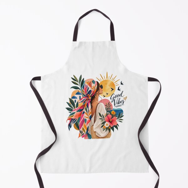 Item preview, Mediterranean Summer Girl Colorful Good Vibes designed and sold by RetroPop23.