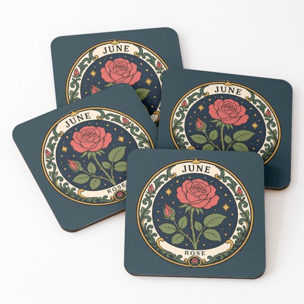 Item preview, June Birth Flower - Rose designed and sold by FloreDreamStudio.