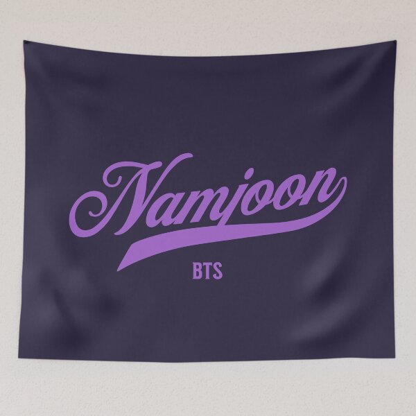 Item preview, BTS RM kim namjoon varsity baseball army bangtan designed and sold by Morcawork.