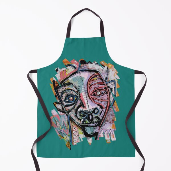 Item preview, Handmade Mixed Media Neo-Expressionist Portrait - Textures of the Mind designed and sold by supernikol.
