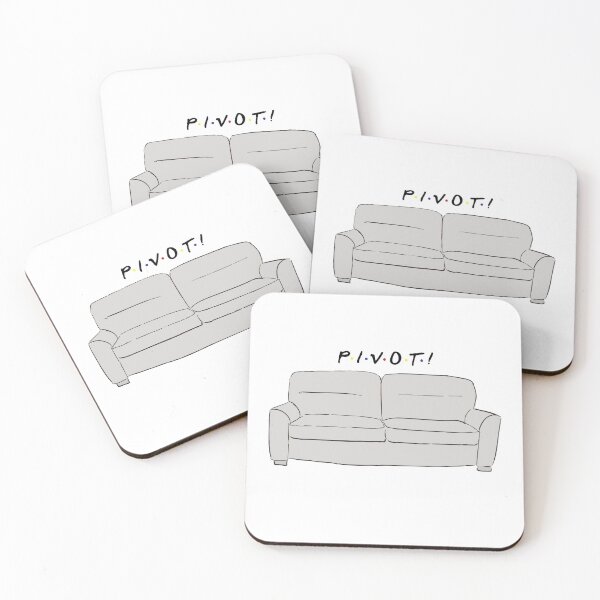 Item preview, pivot couch friends sitcom designed and sold by retrocreations|.