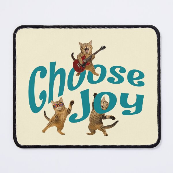Item preview, Choose Joy Funny Cats Playing Guitar designed and sold by Sachie's Studio.