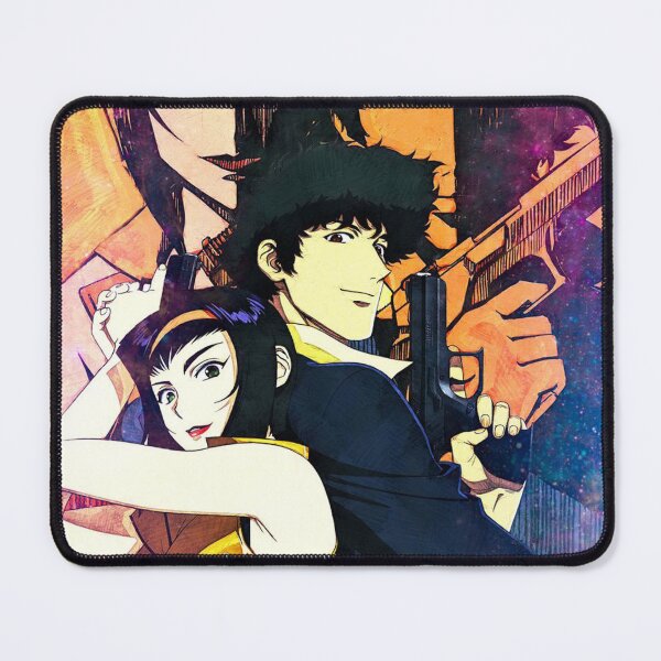 Item preview, Cowboy Bebop Spike Spiegel Faye Valentine Poster designed and sold by Doskes20333.