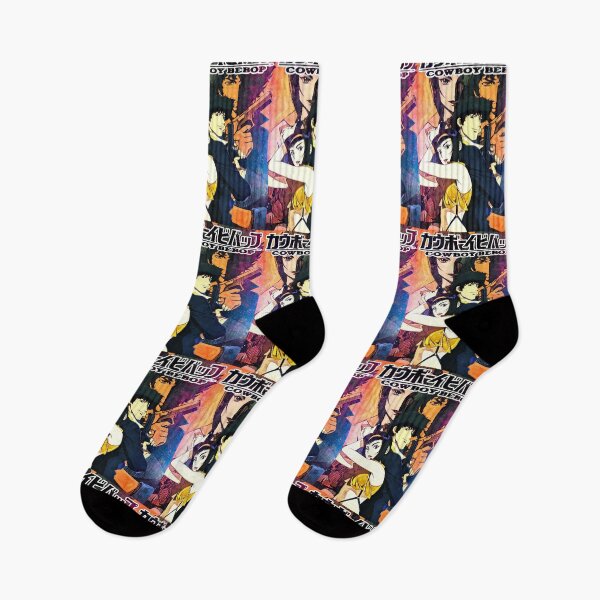 Item preview, Cowboy Bebop Spike Spiegel Faye Valentine Poster designed and sold by Doskes20333.