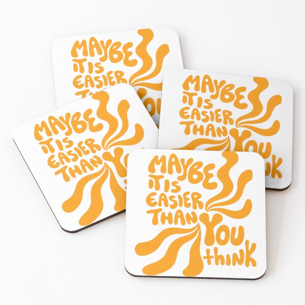 Item preview, “Maybe it’s easier than you think.” designed and sold by Donitas98.