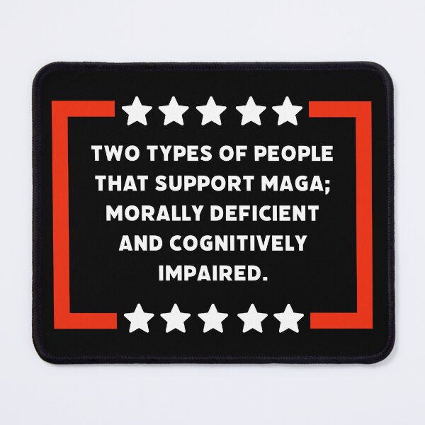 Item preview, Two types of people that support MAGA.  designed and sold by Rachel the Artist .