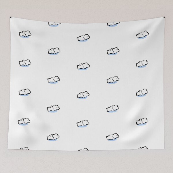 Item preview, Sad Bunny Crying Tears Illustration designed and sold by veraphina.