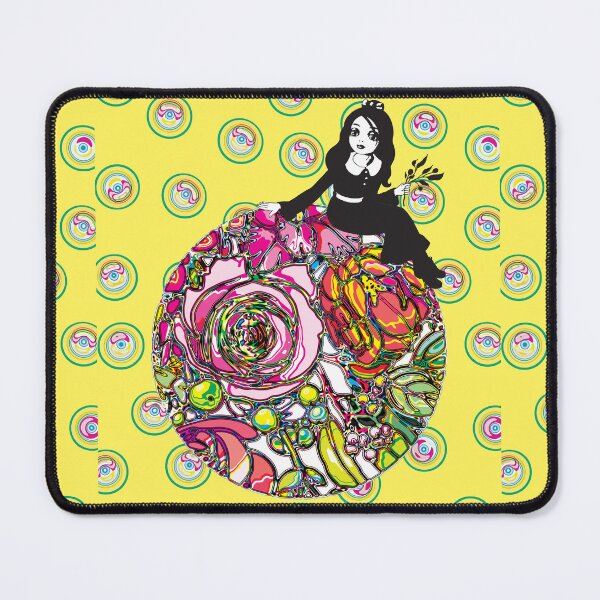 Item preview, Pop Art Doll and Rose in Electric Colors designed and sold by cremedecolor.
