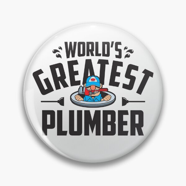 Item preview, World's Greatest Plumber - Funny Gift  designed and sold by Vector-Artist.