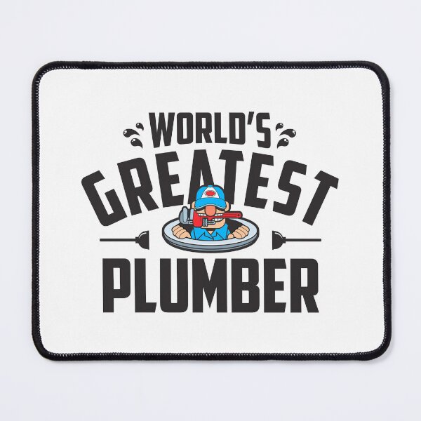 Item preview, World's Greatest Plumber - Funny Gift designed and sold by Vector-Artist.