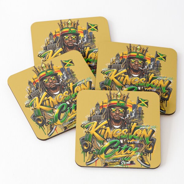 Item preview, Kingston City Dons Of The Streets Rasta Reggae Artwork designed and sold by digitalbob60.