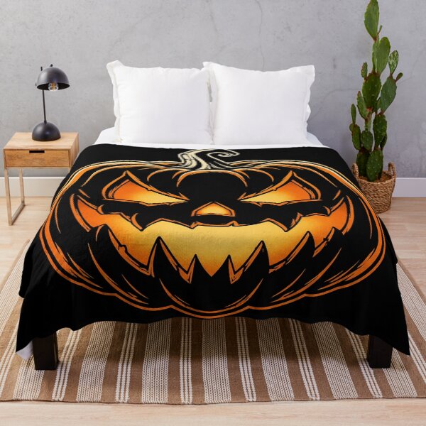 Item preview, Glowing Jack-O-Lantern – Bold Halloween Pumpkin Art designed and sold by Stinky Lincy's Apparel Company.