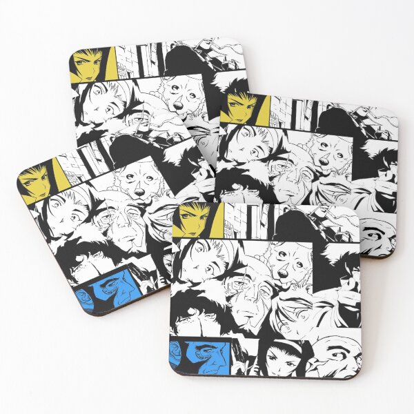 Item preview, Cowboy Bebop Manga Style Character Collage designed and sold by Doskes20333.