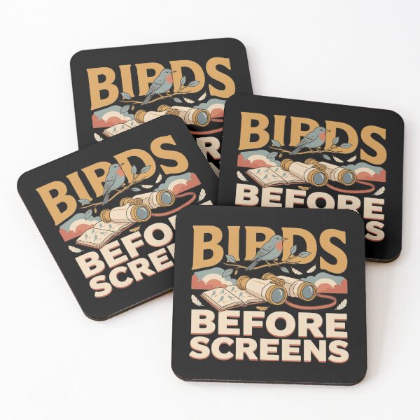 Item preview, birds before screens designed and sold by Daily Mood Tees.