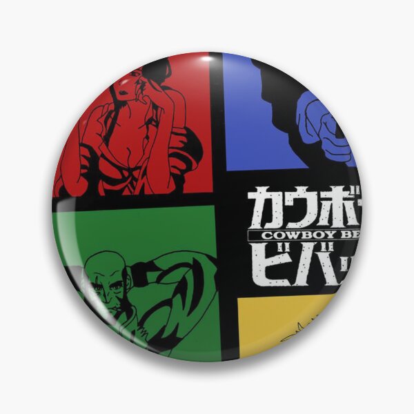 Item preview, Cowboy Bebop Retro Character Color Blocks designed and sold by Doskes20333.