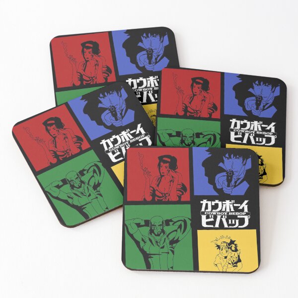 Item preview, Cowboy Bebop Retro Character Color Blocks designed and sold by Doskes20333.