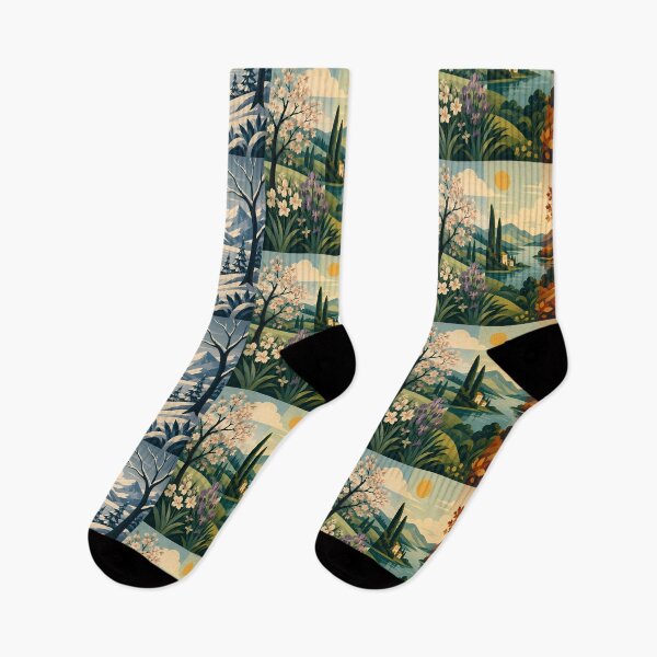 Item preview, Four Seasons - Art Deco designed and sold by FloreDreamStudio.