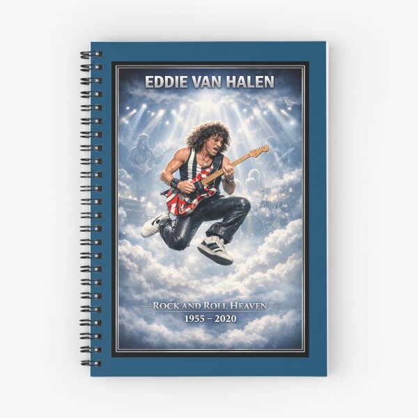 Item preview, Eddie Van Halen Memorial Poster designed and sold by Halifaxartguy.