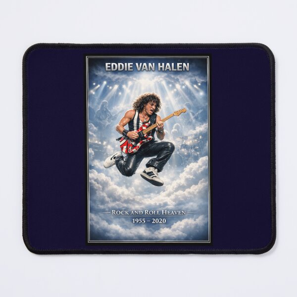 Item preview, Eddie Van Halen Memorial Poster designed and sold by Halifaxartguy.