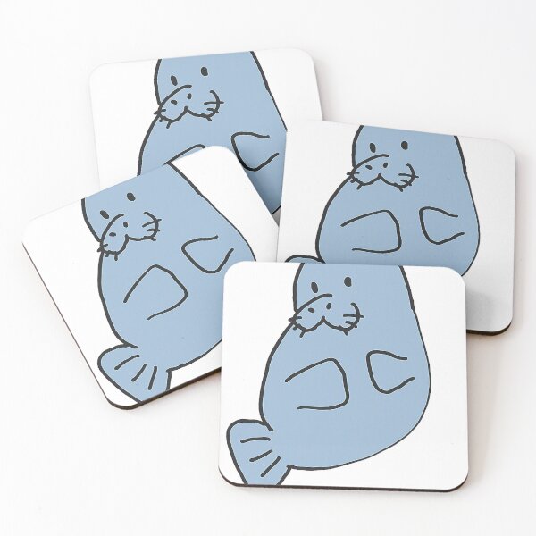 Item preview, Cute Manatee  designed and sold by urnit.