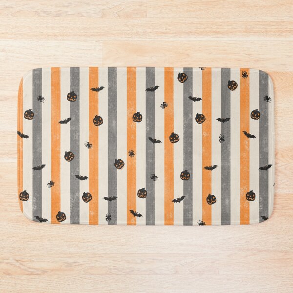 Item preview, Homey Halloween Stripes designed and sold by JanGrackle.