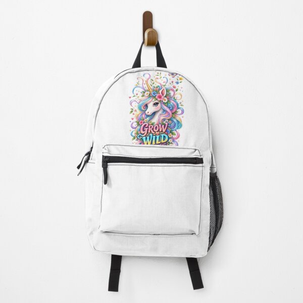 Item preview, Grow Wild Shine Bright Unicorn – Pastel Rainbow Floral Fantasy designed and sold by Williams Anderson.
