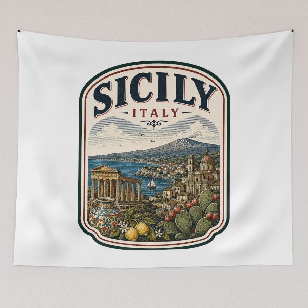 Item preview, Sicily - Italy designed and sold by GoodOldVintage.