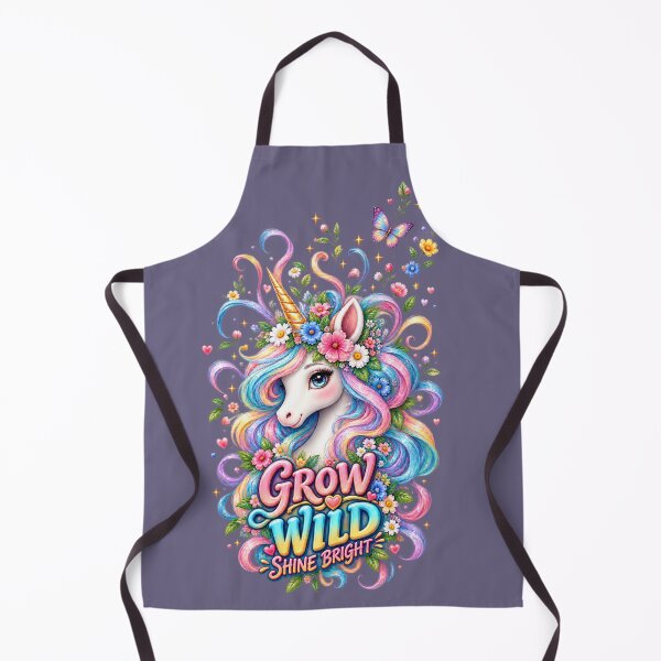 Item preview, Grow Wild Shine Bright Unicorn – Pastel Rainbow Floral Fantasy designed and sold by Williams Anderson.