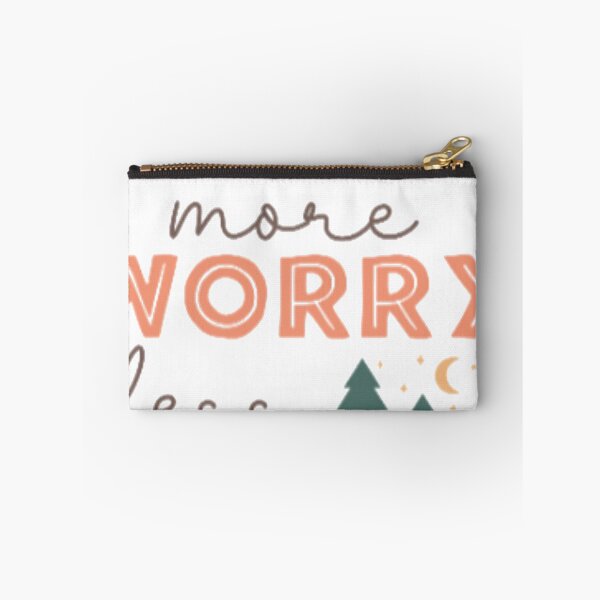 Item preview, Camp More Worry Less T-Shirt designed and sold by The Vault Shop.