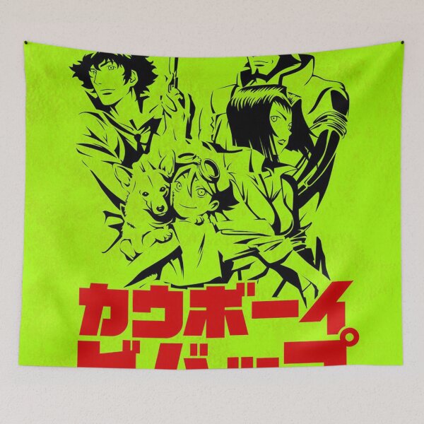 Item preview, Cowboy Bebop Retro Anime Crew Poster designed and sold by Doskes20333.