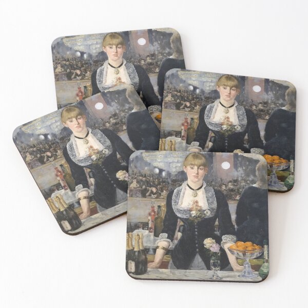 Item preview, Manet's "A Bar at the Folies-Bergère" designed and sold by laurens-doodles.
