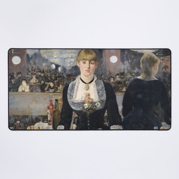 Item preview, Manet's "A Bar at the Folies-Bergère" designed and sold by laurens-doodles.
