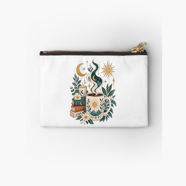 Item preview, Celestial Coffee  Sun Moon Botanical Mug designed and sold by RetroPop23.