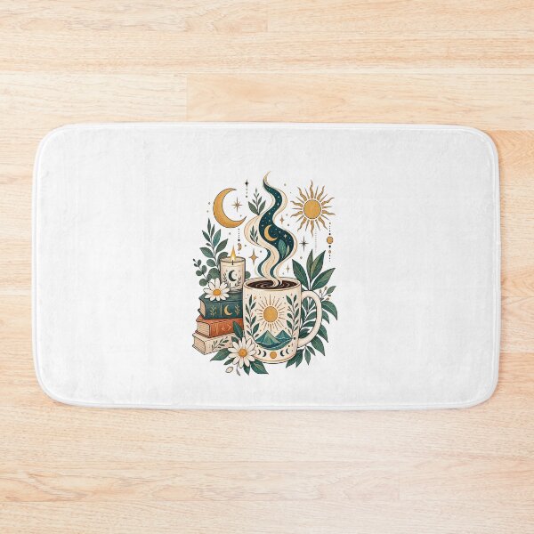 Item preview, Celestial Coffee  Sun Moon Botanical Mug designed and sold by RetroPop23.